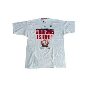 Vintage World Series Is Life New York Yankees 1998 T-shirt Size XL‎
